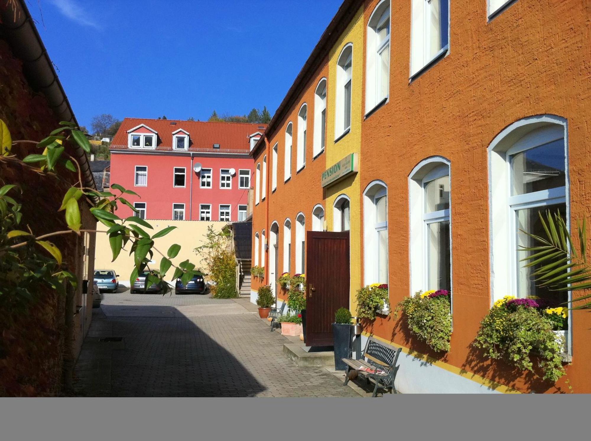 An Der Porzellan-Manufaktur Pension ไมเซน ภายนอก รูปภาพ