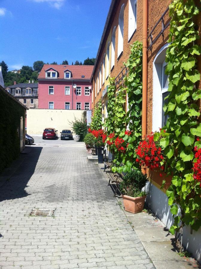An Der Porzellan-Manufaktur Pension ไมเซน ภายนอก รูปภาพ